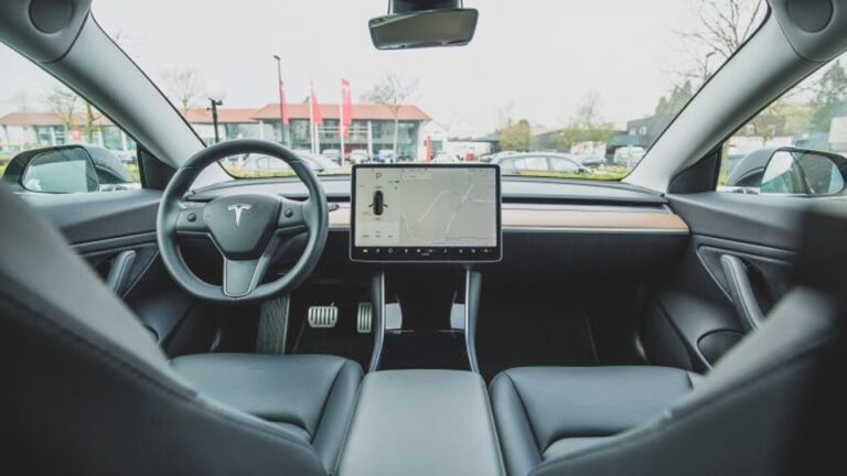 Tesla Car Interior